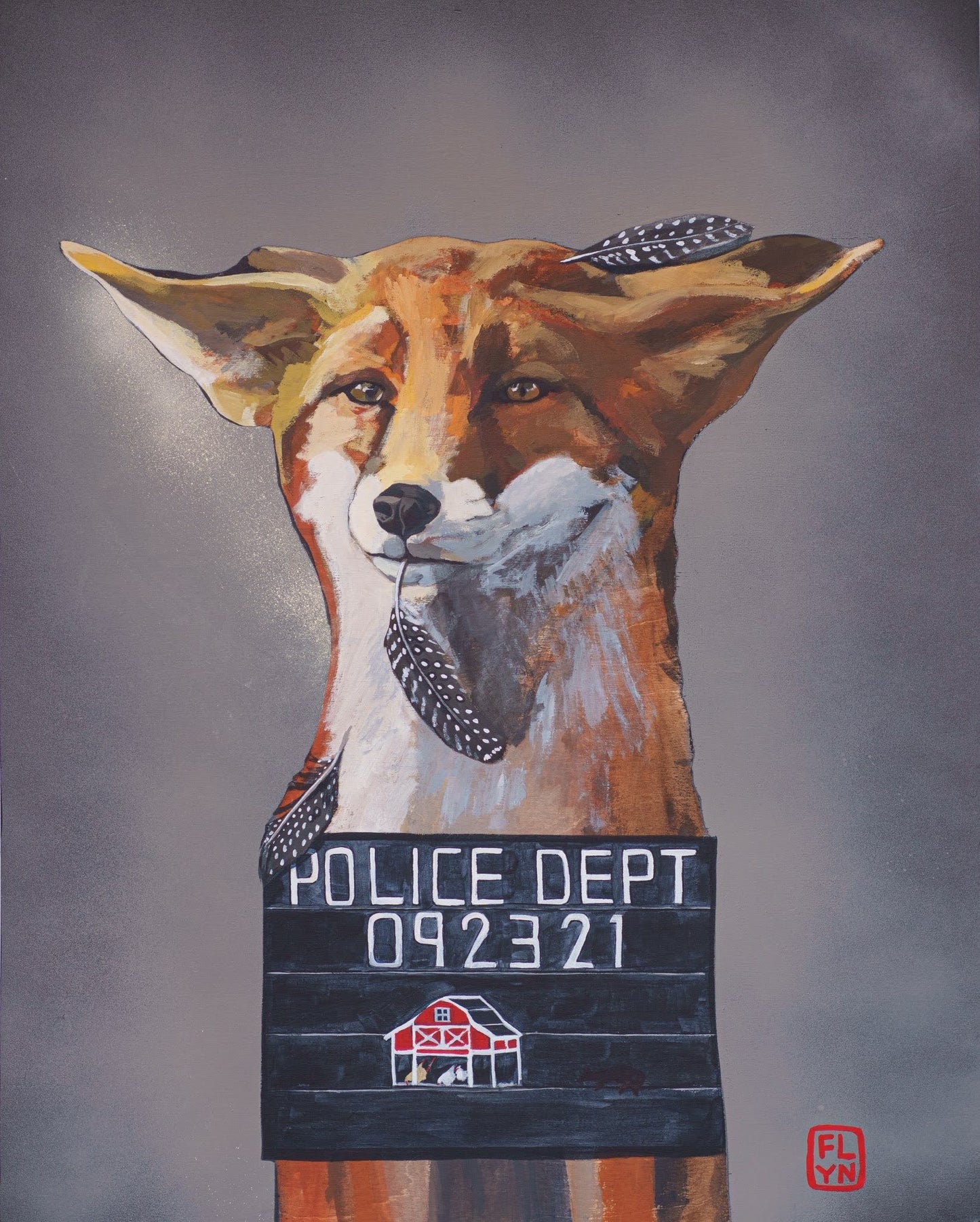 The Usual Suspects: Fox Sticker Stickers FlynHats