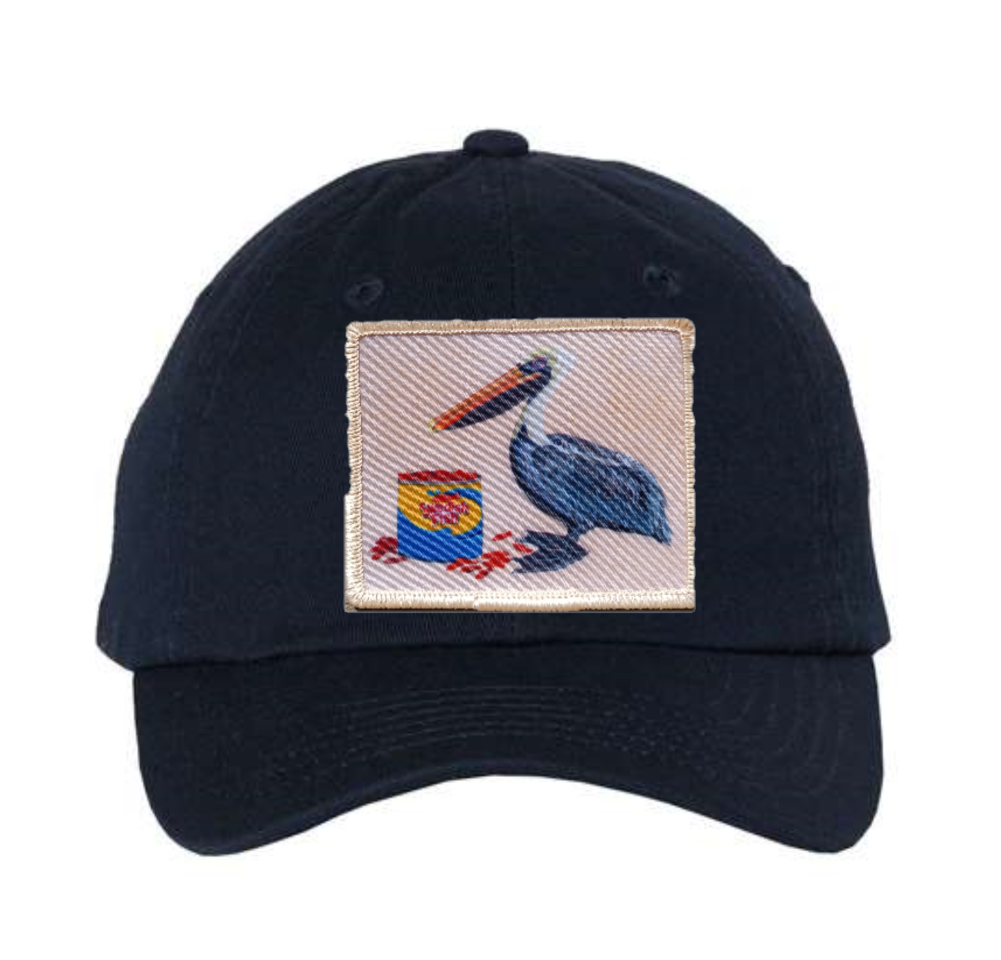 Kids Soft Navy Hat Hats FlynHats Gone Fishin'