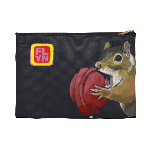 Lolly Squirrel Zip Bag accessory bag FlynHats