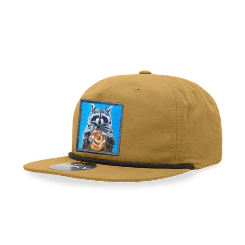 Biscuit/Black Rope Cap Hats FlynHats Cinnabun Bandit