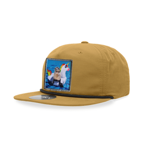 Biscuit/Black Rope Cap Hats FlynHats Unicorn Drifter