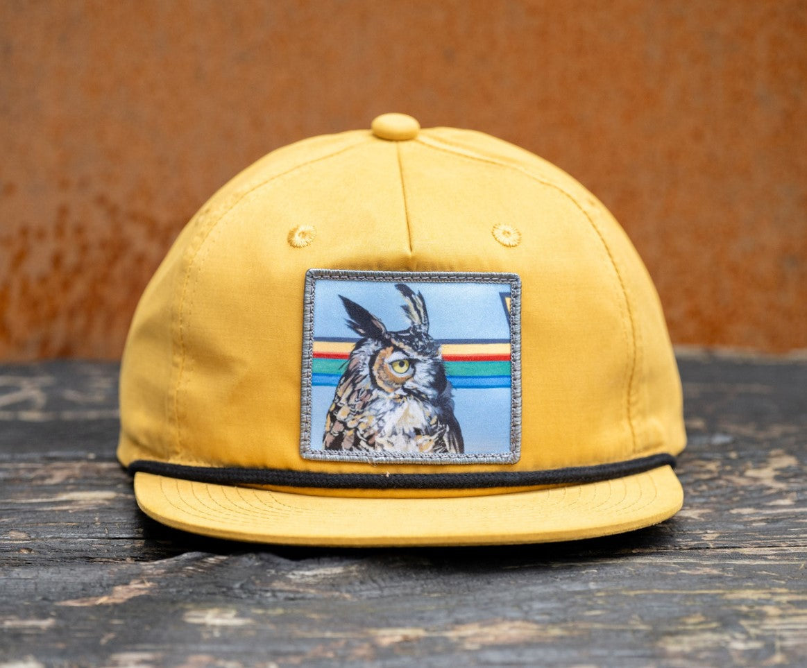 Biscuit/Black Rope Cap Hats FlynHats