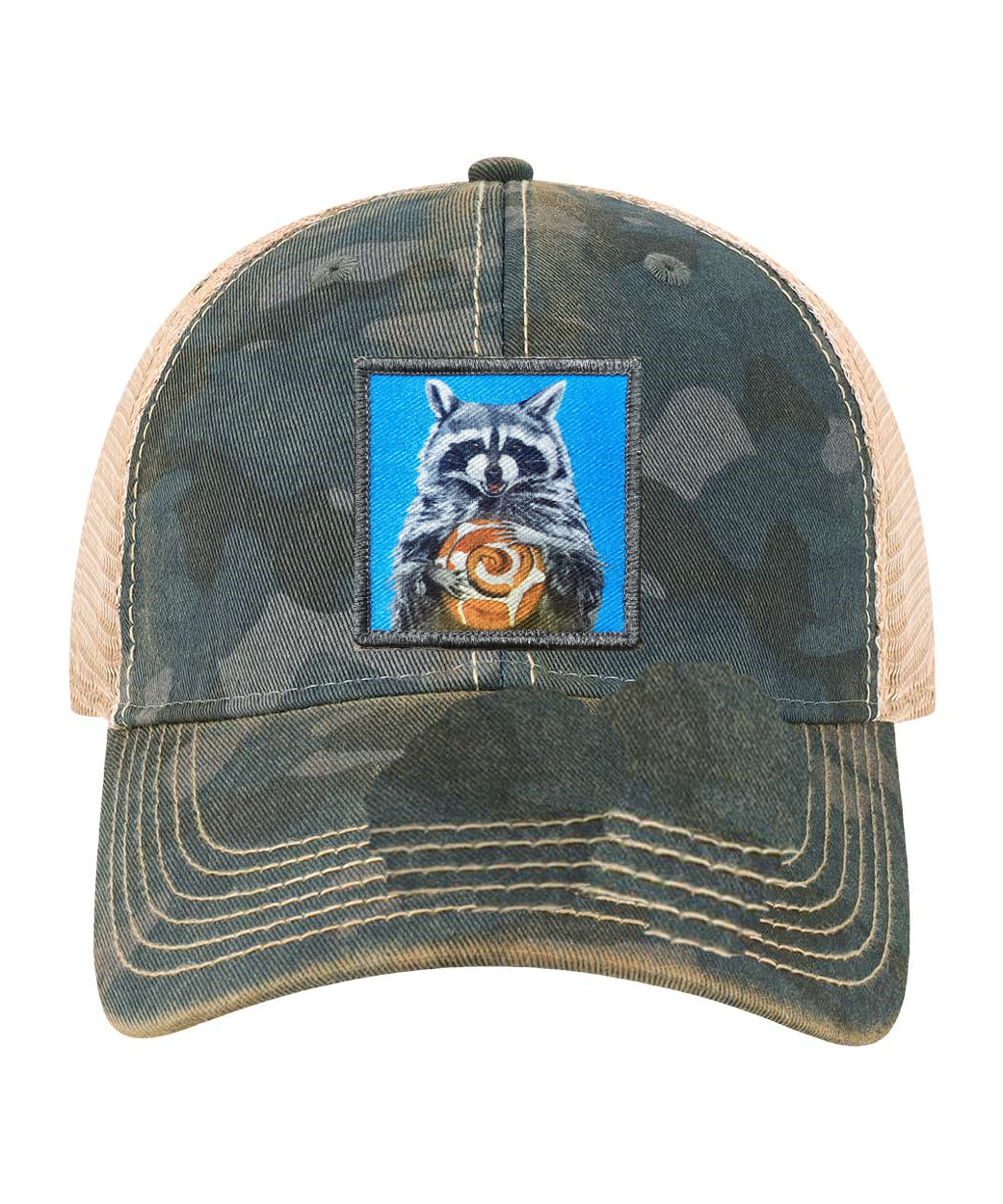 Navy Camo Unstructured Hats Flyn Costello Cinnabun Bandit