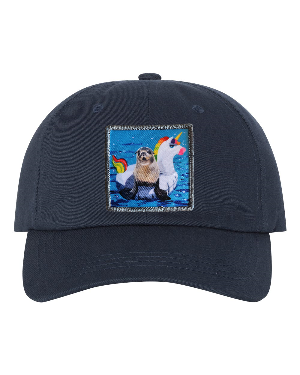 Eco-Washed Dad Hat Hats FlynHats Unicorn Drifter