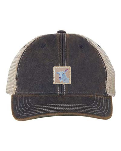 Navy/ Khaki Trucker Cap Hats FlynHats Little Goat