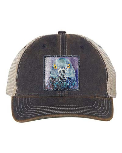 Navy/ Khaki Trucker Cap Hats FlynHats City Bird