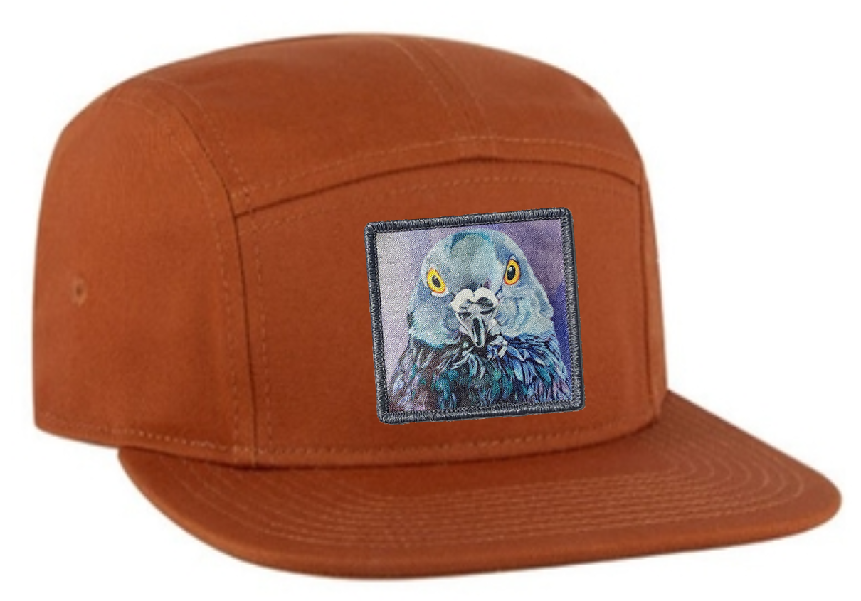 Orange Camper Hat Hats FlynHats City Bird