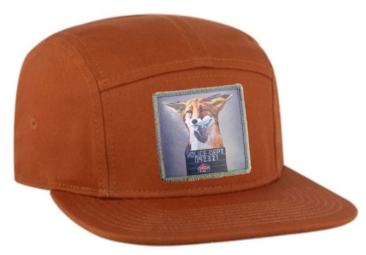 Orange Camper Hat Hats FlynHats The Usual Suspects: Fox