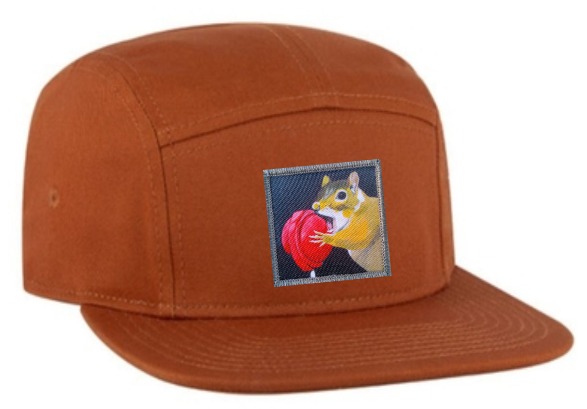 Orange Camper Hat Hats FlynHats Lolly