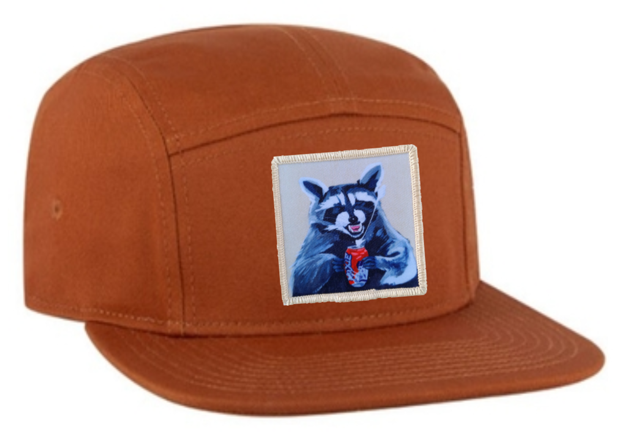 Orange Camper Hat Hats FlynHats Camp Crasher