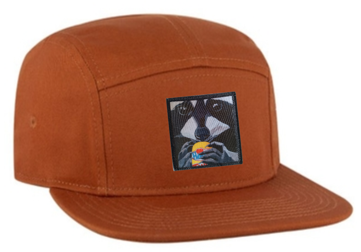 Orange Camper Hat Hats FlynHats Snack Kid