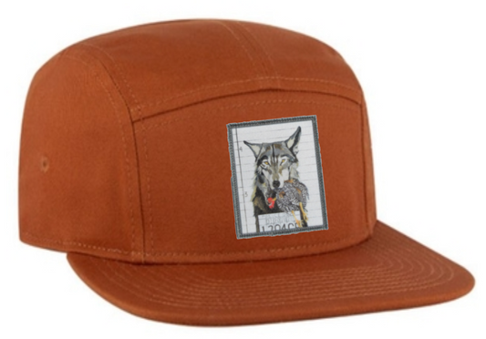 Orange Camper Hat Hats FlynHats The Usual Suspects: Wolf