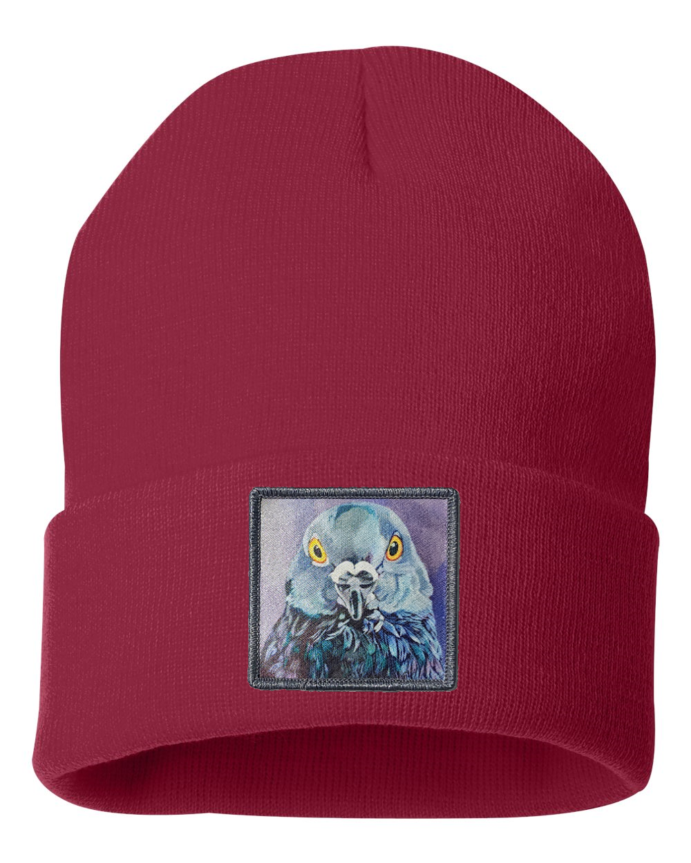 City Bird Beanie Hats FlynHats Cardinal Red  