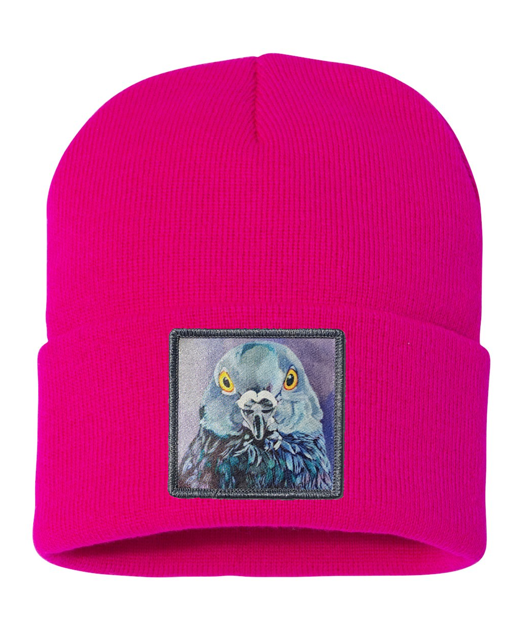 City Bird Beanie Hats FlynHats Neon Fuchsia  