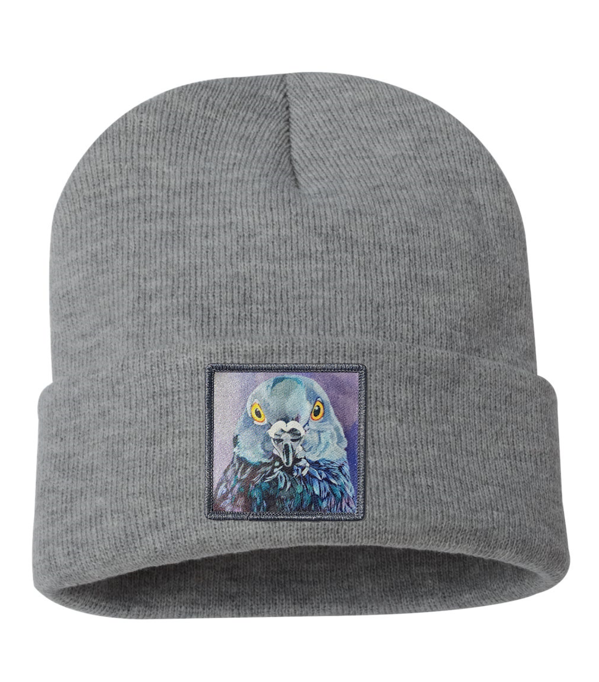 City Bird Beanie Hats FlynHats Grey