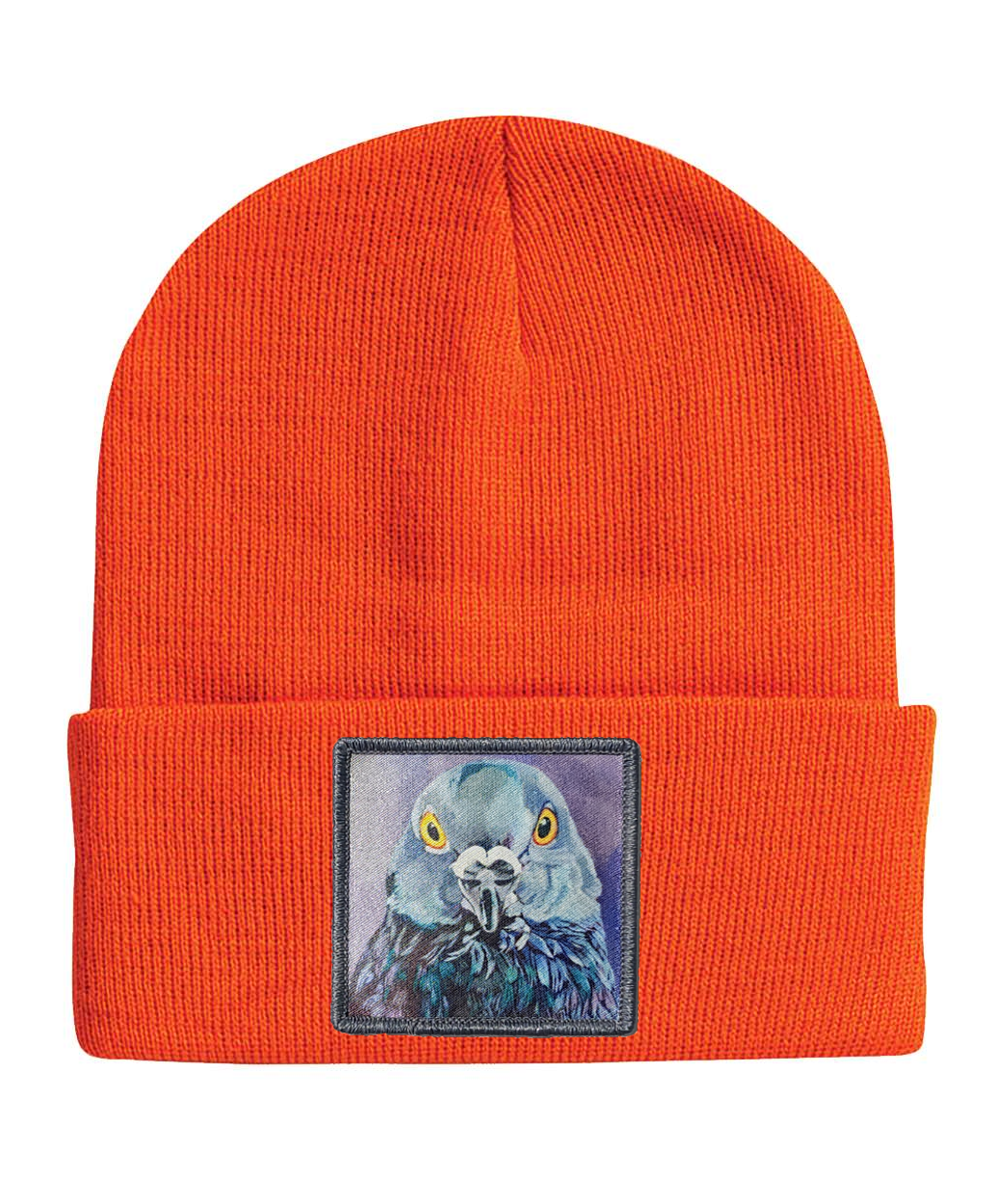 City Bird Beanie Hats FlynHats Neon Orange