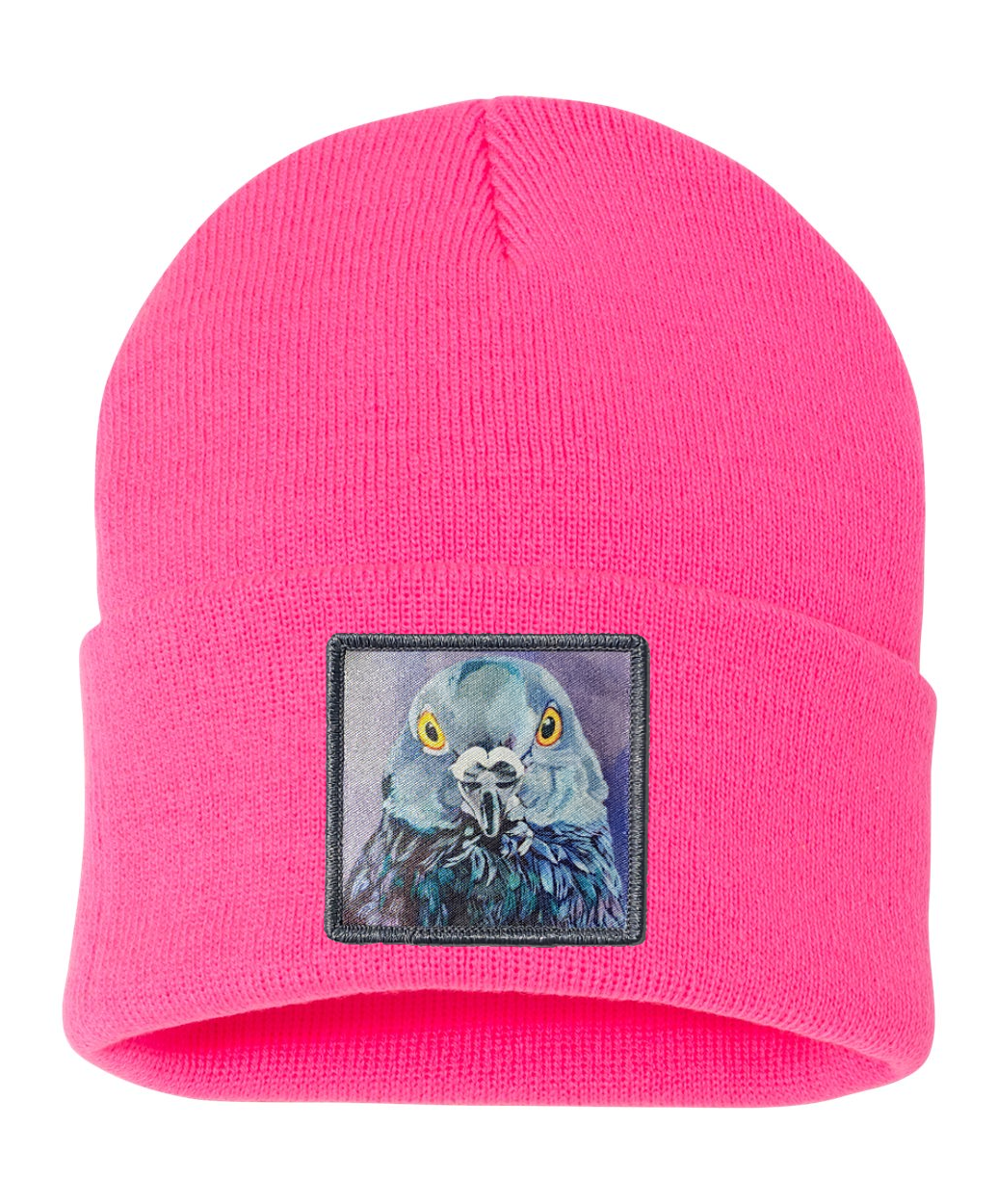 City Bird Beanie Hats FlynHats Neon Pink