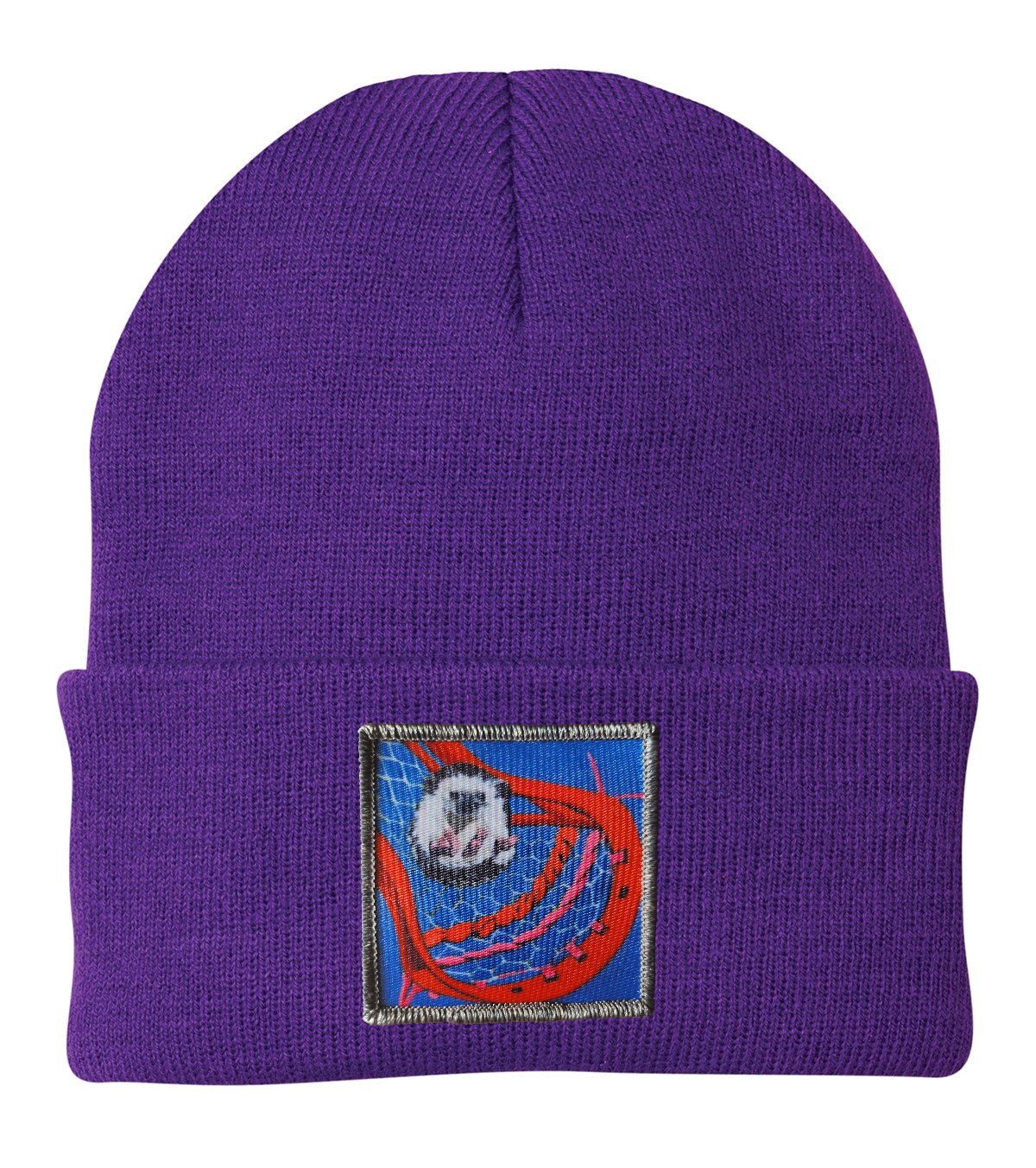 Ball Hog Beanie Hats FlynHats Purple