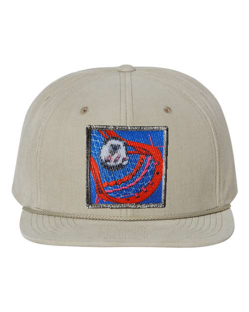 Tan Corduroy Flat Bill Trucker Hats Flyn Costello Ball Hog