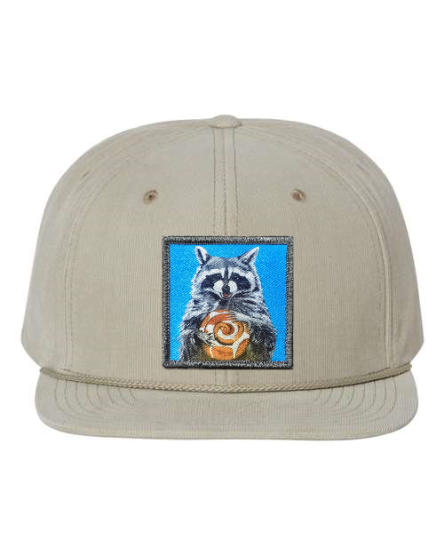 Tan Corduroy Flat Bill Trucker Hats Flyn Costello Cinnabun Bandit
