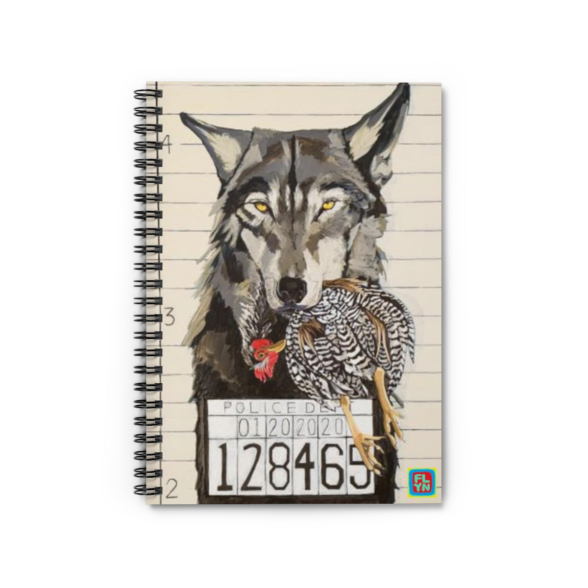 The Usual Suspects Wolf Notebook FlynHats