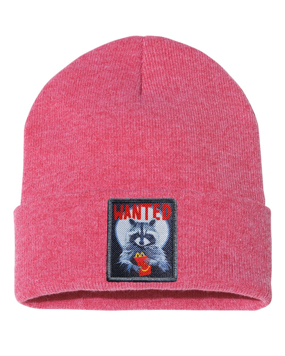 WANTED Beanie Hats Flyn_Costello_Art Heather Red