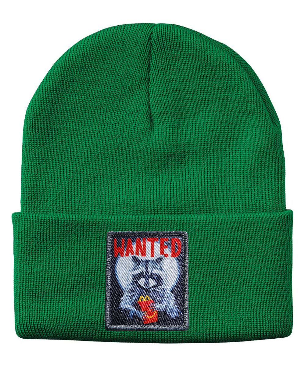WANTED Beanie Hats Flyn_Costello_Art Kelley Green