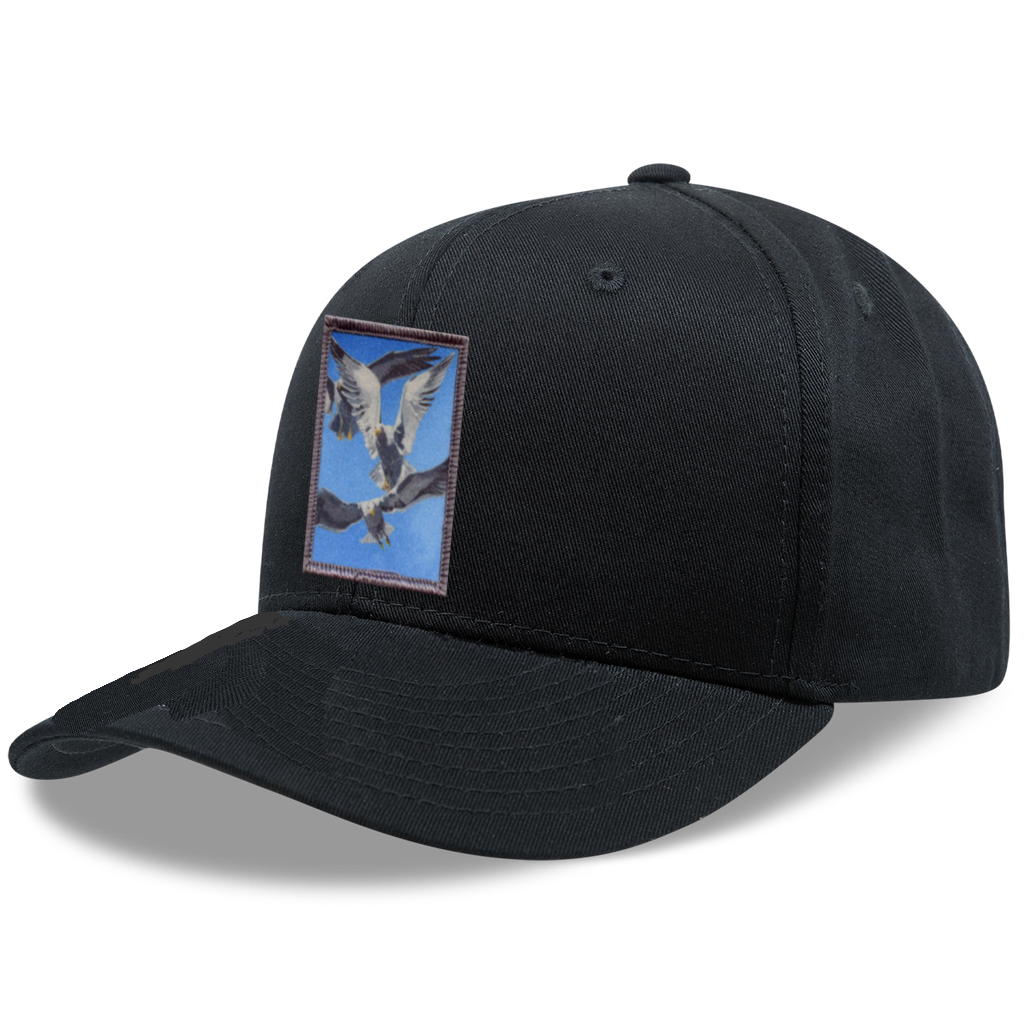 6 Panel Base Ball Cap Hats FlynHats Flock Of Seagulls