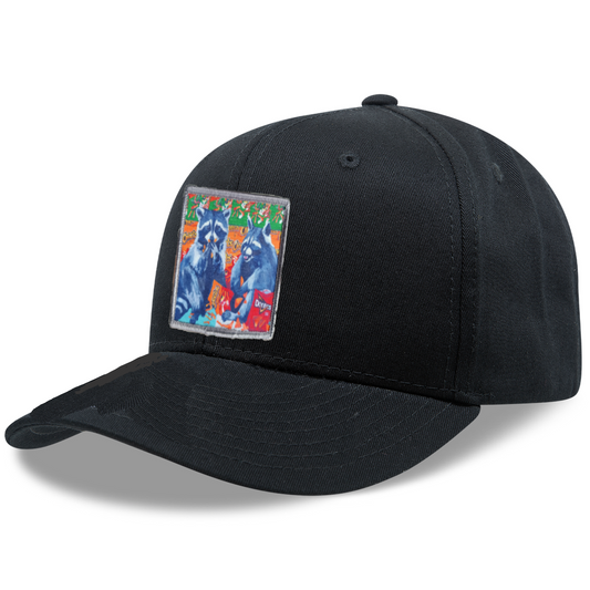 6 Panel Base Ball Cap Hats FlynHats Junkfood Bandits