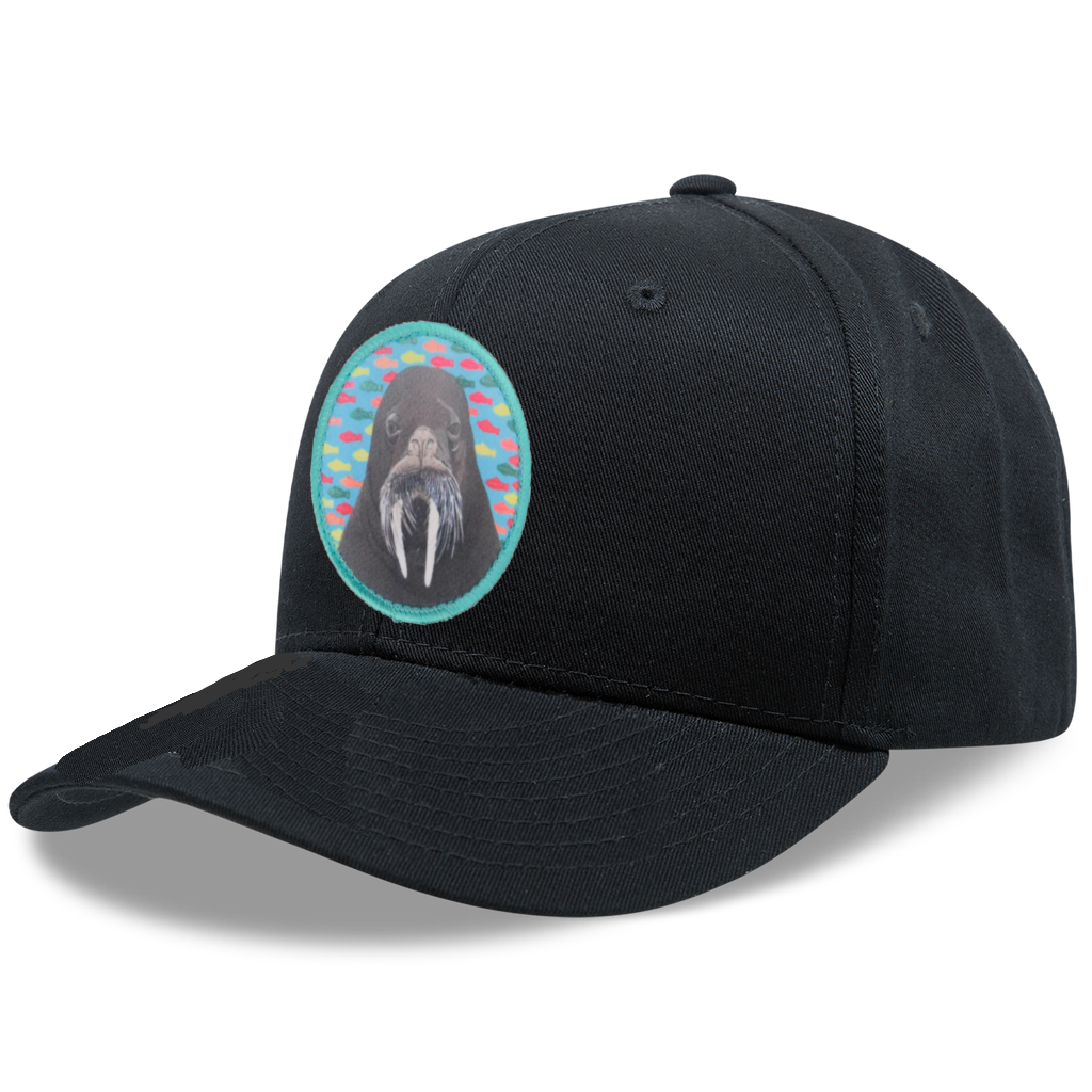 6 Panel Base Ball Cap Hats FlynHats Walrus