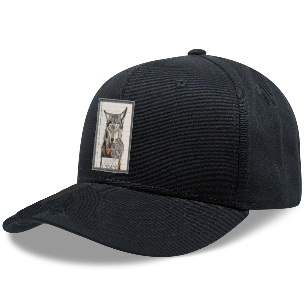 6 Panel Base Ball Cap Hats FlynHats The Usual Suspects: Wolf