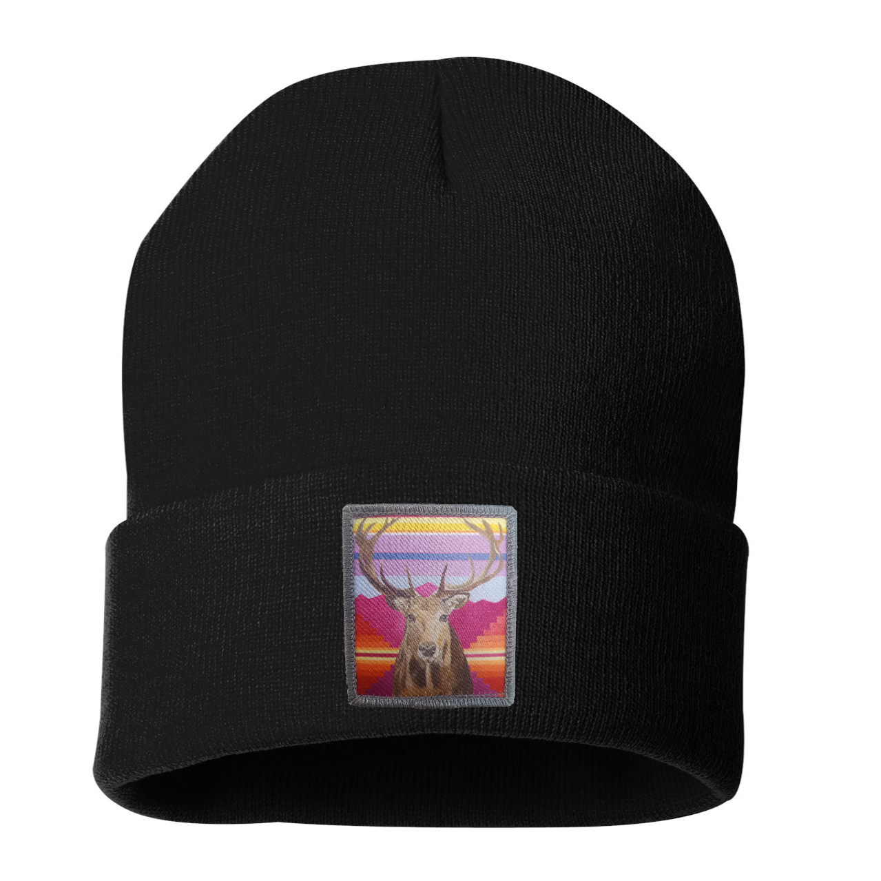 Elk Beanie Hats Flyn Costello Black
