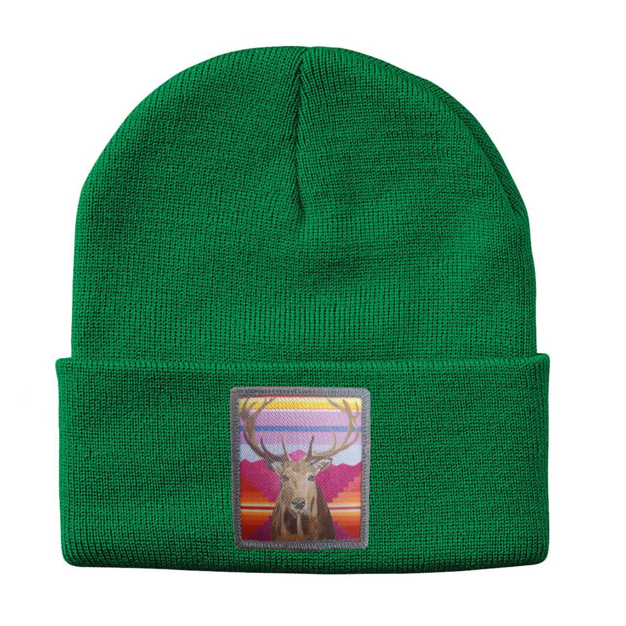 Elk Beanie Hats Flyn Costello Kelley Green
