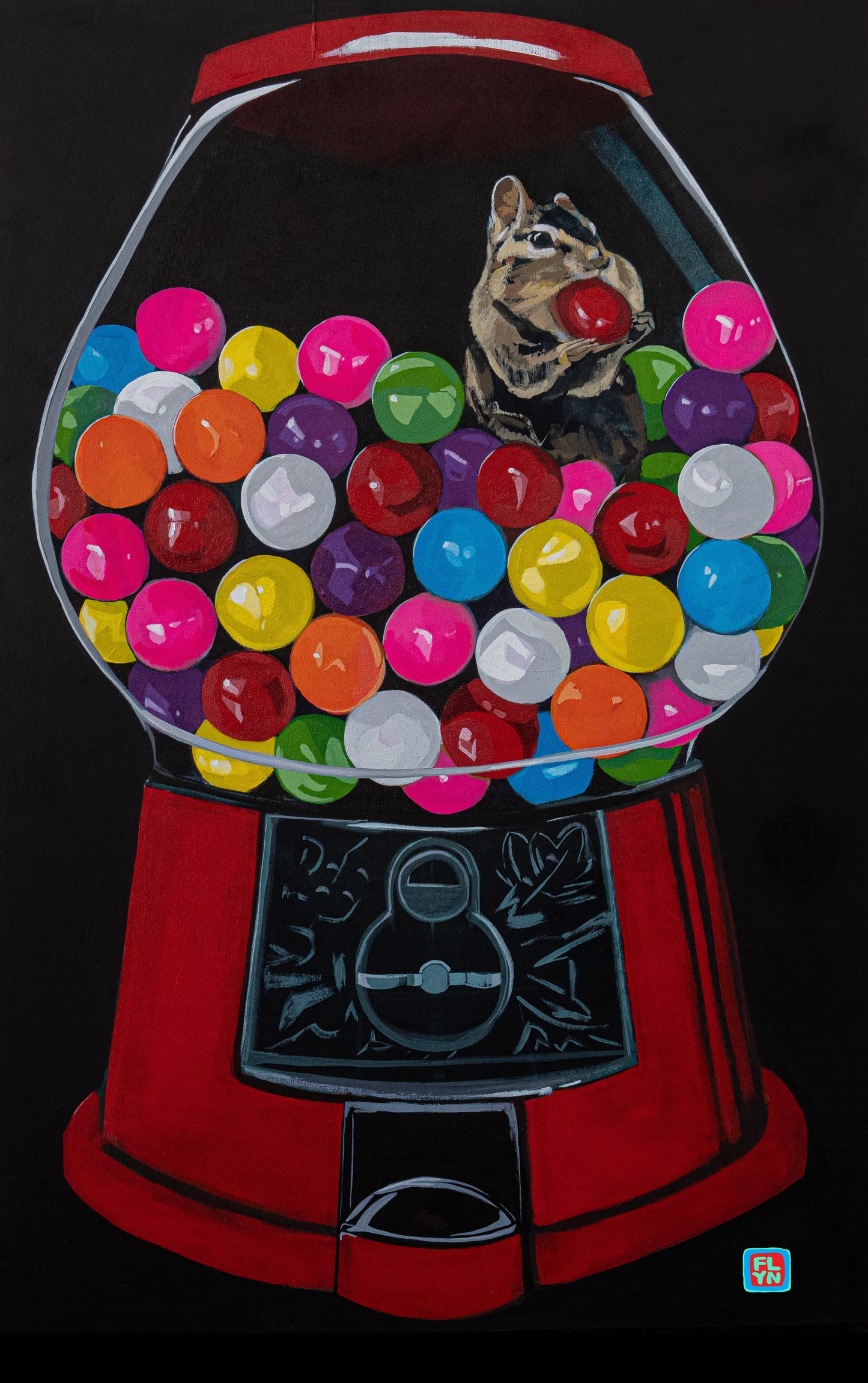 I'm In Guys! Chipmunk Print Prints FlynHats