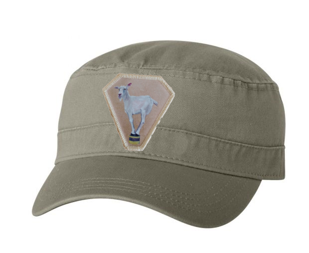 Olive Fidel Cap Hats FlynHats Diamond Goat