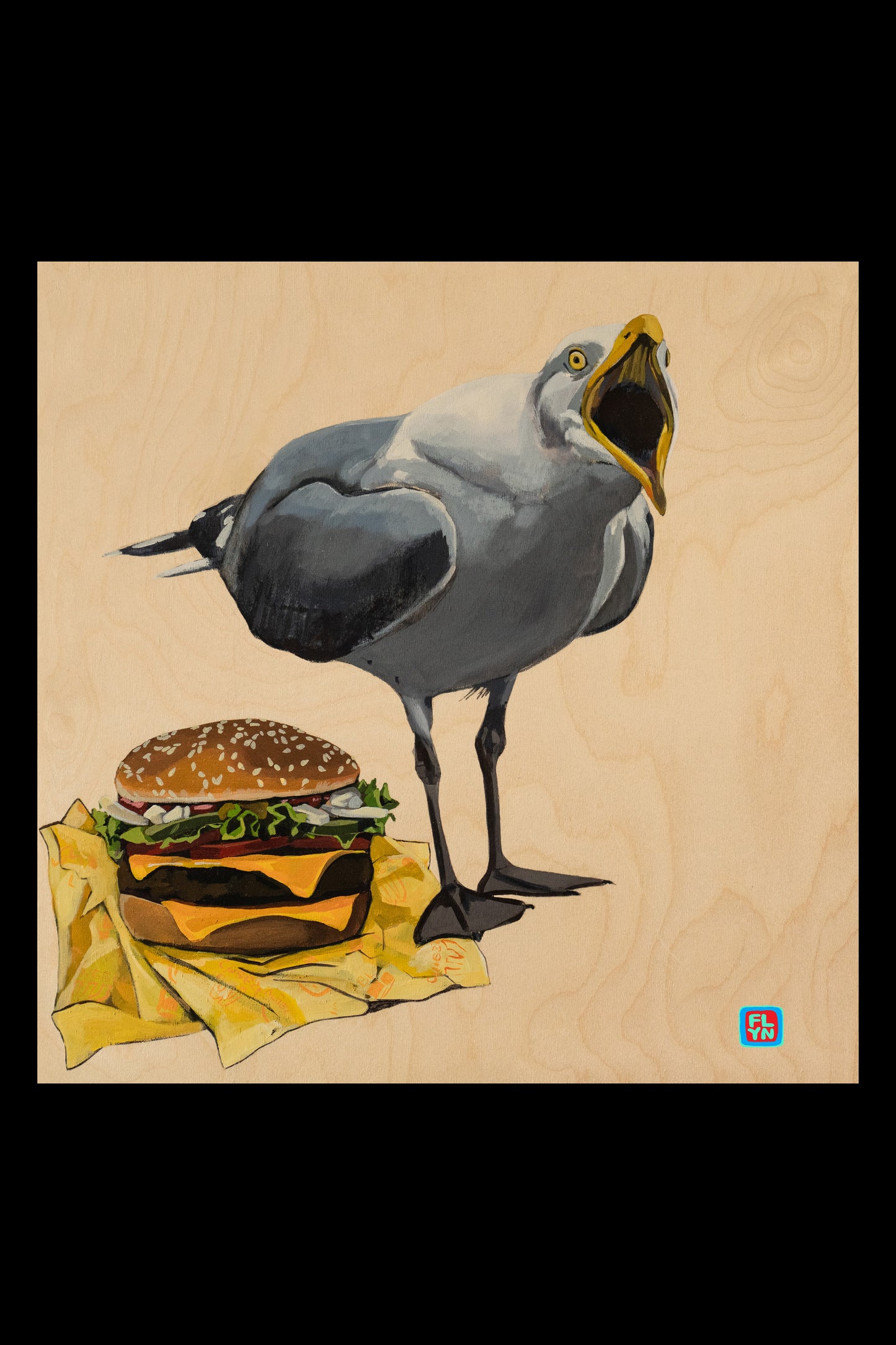 McSeagull Print Prints FlynHats