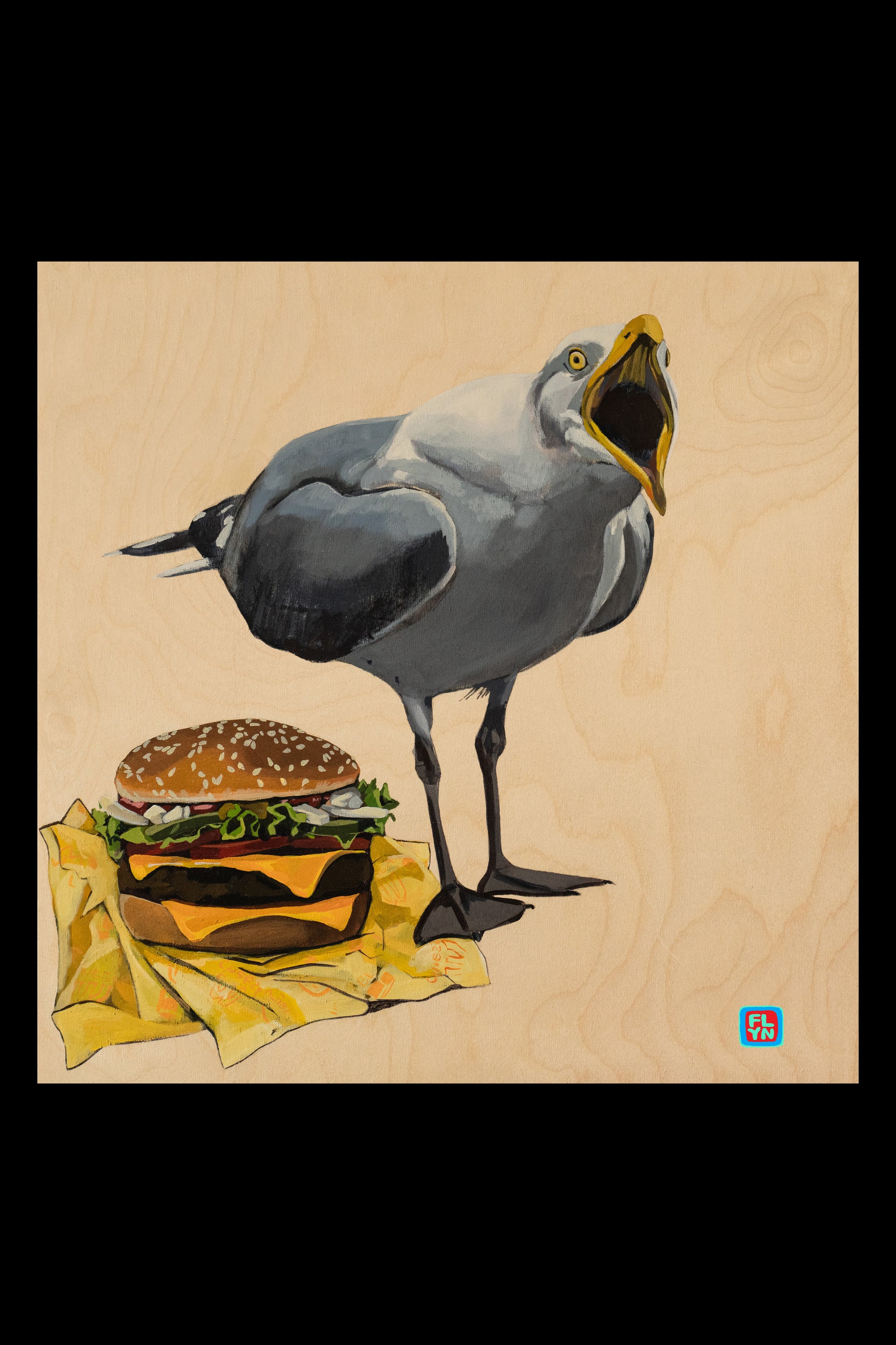 McSeagull Print Prints FlynHats