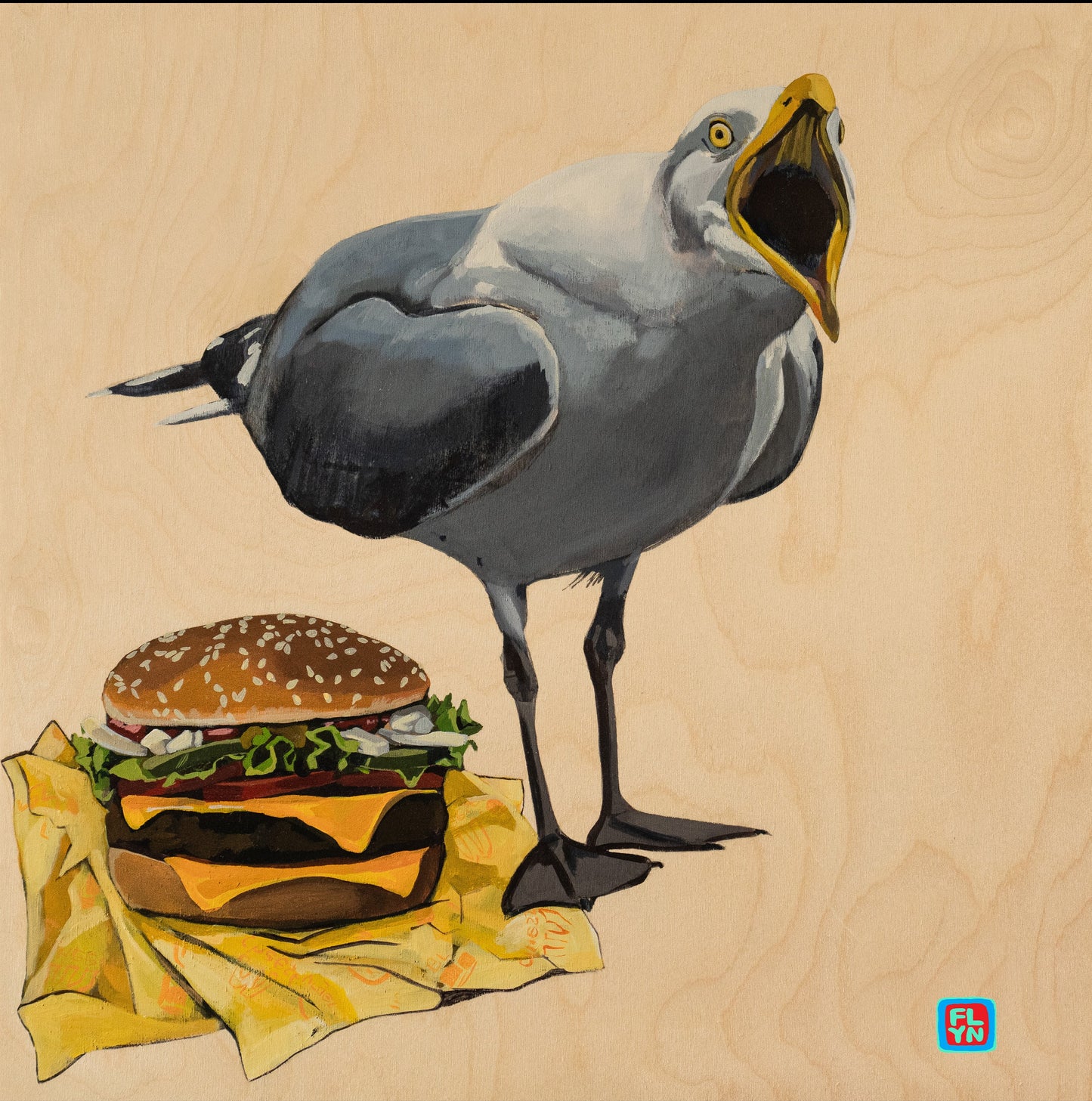 McSeagull Print 12x18 Prints FlynHats