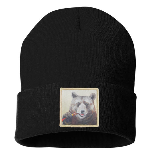 WS Slim Jimmy Beanie Hats Flyn Costello Black