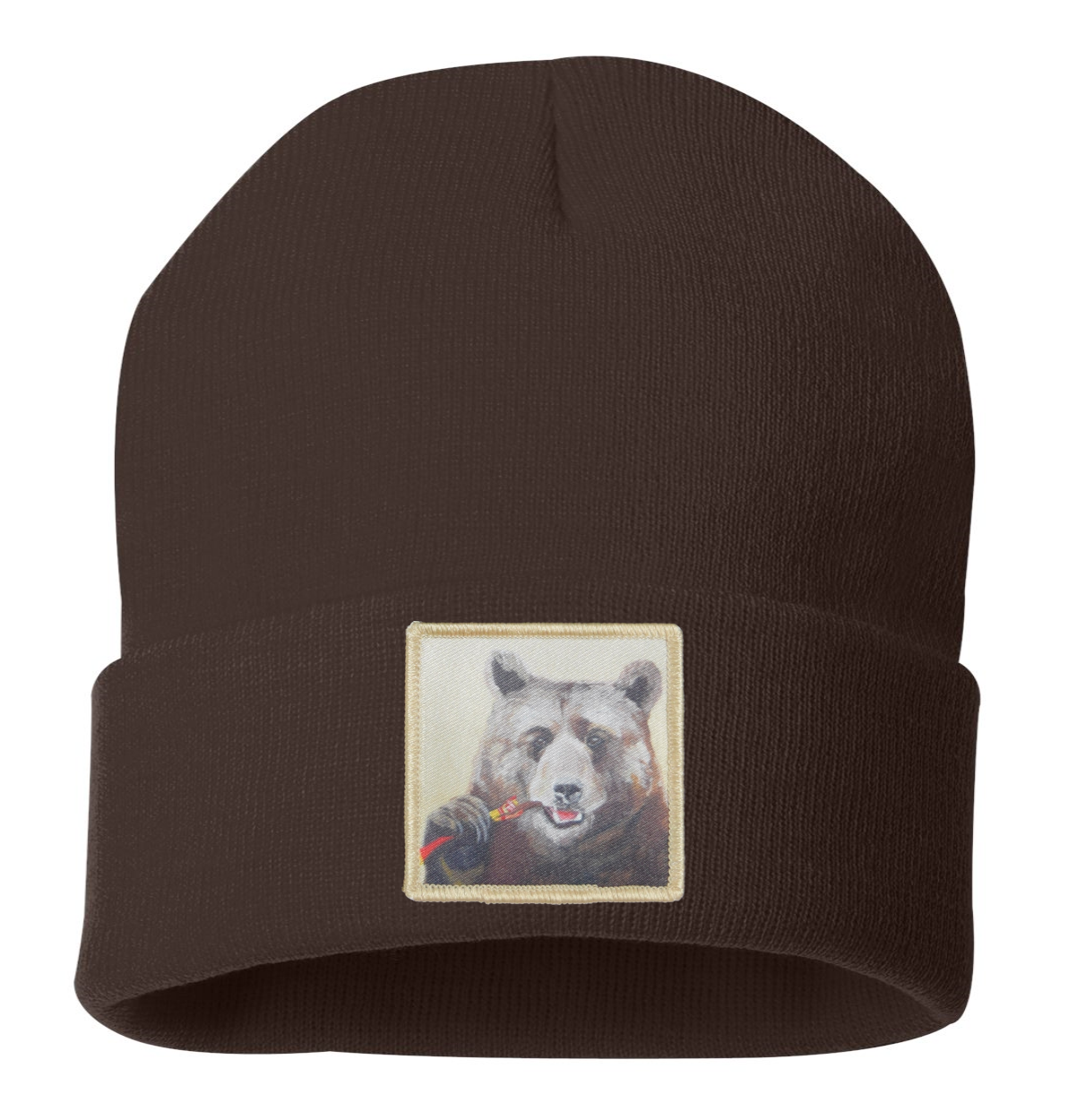 Slim Jimmy Beanie Hats Flyn Costello Brown
