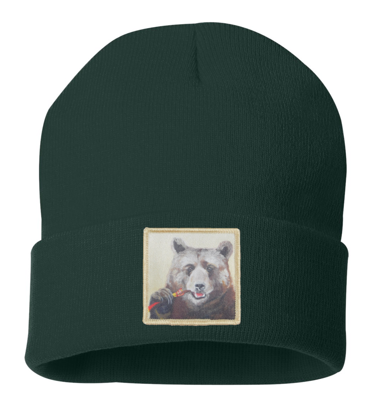 Slim Jimmy Beanie Hats Flyn Costello Forest Green