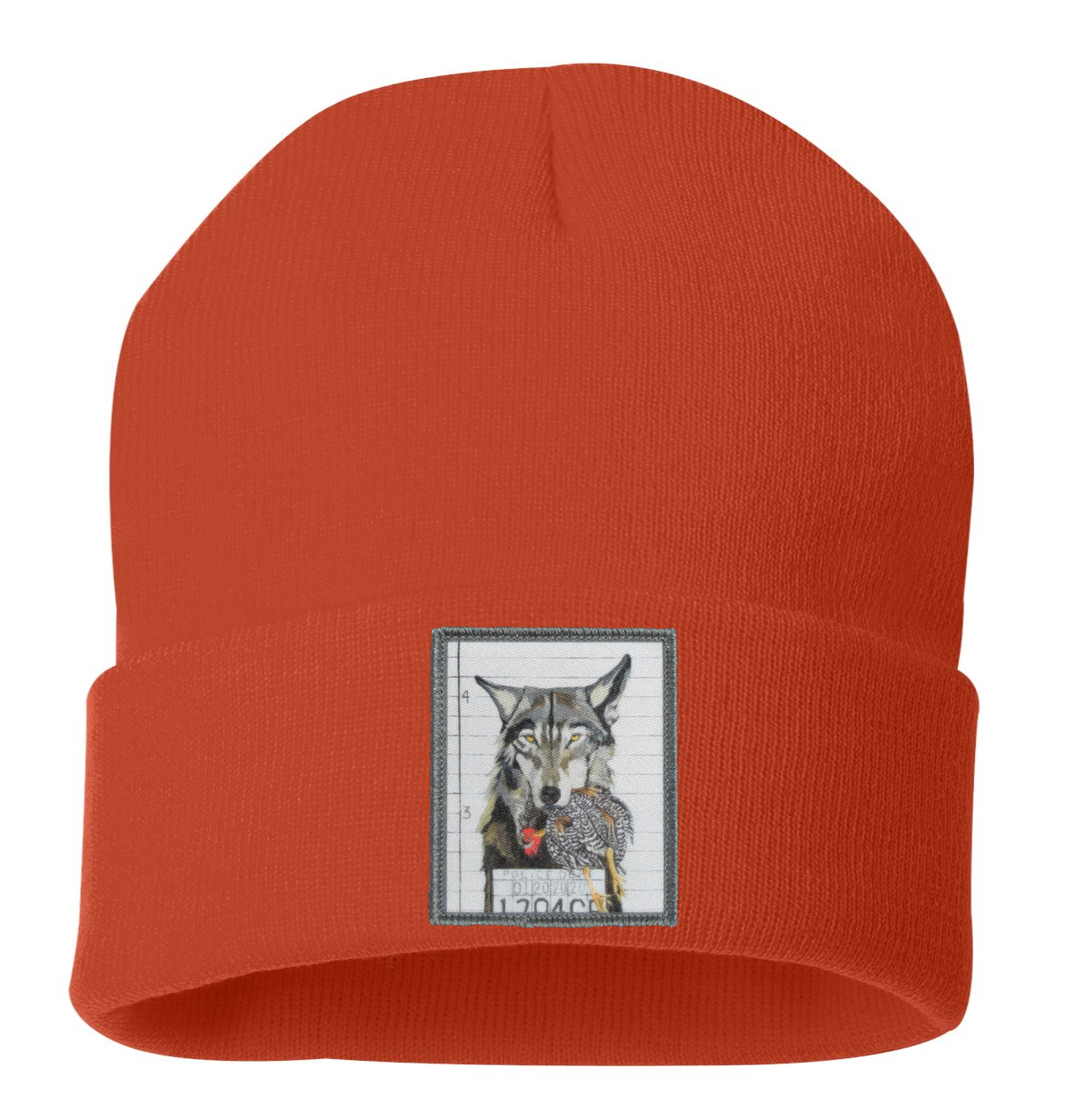 The Usual Suspects: Wolf Beanie Hats Flyn Costello Burnt orange