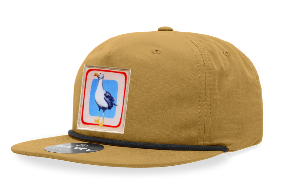 Biscuit/Black Rope Cap Hats FlynHats Seagull