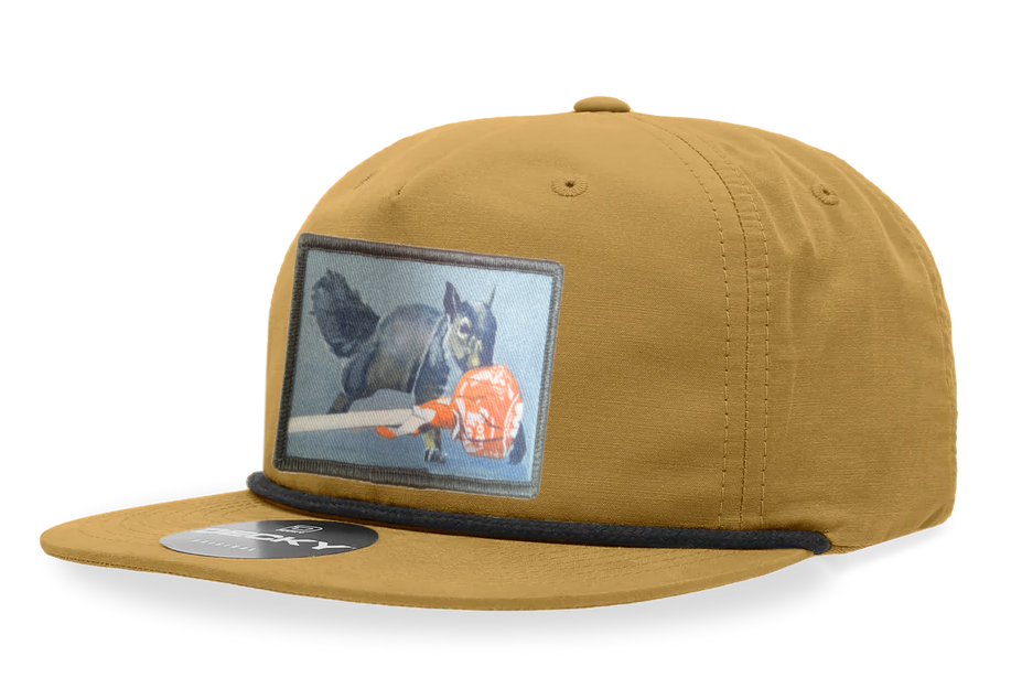 Biscuit/Black Rope Cap Hats FlynHats Secret Stash