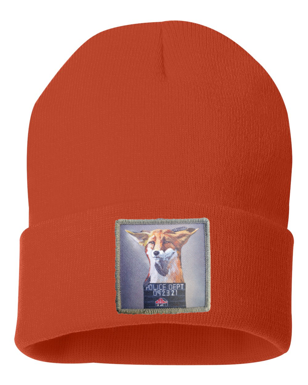 WS Fox Beanie Hats Flyn Costello Burnt Orange