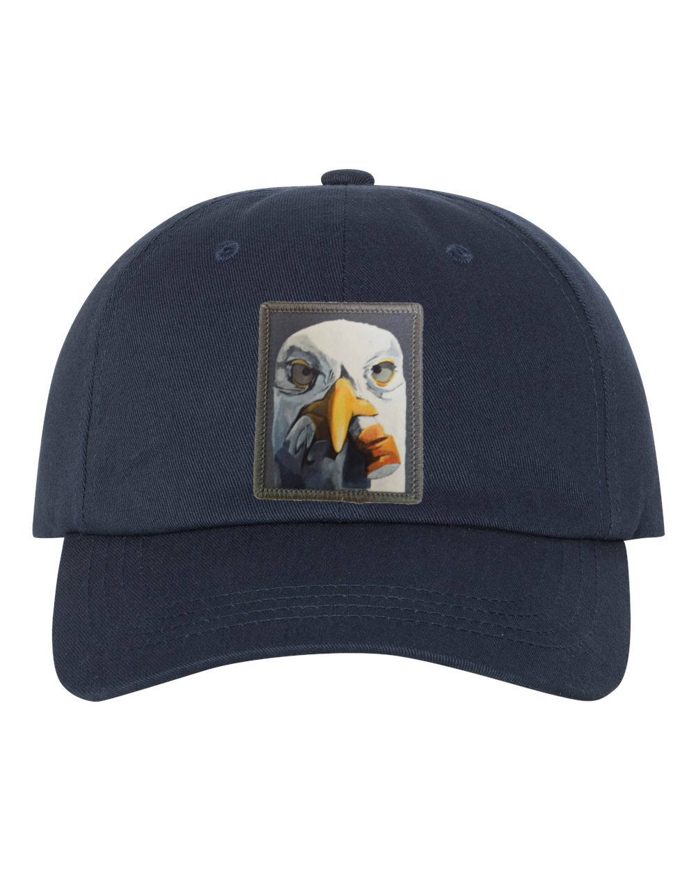 Eco-Washed Dad Hat Hats FlynHats Seagull With Cig