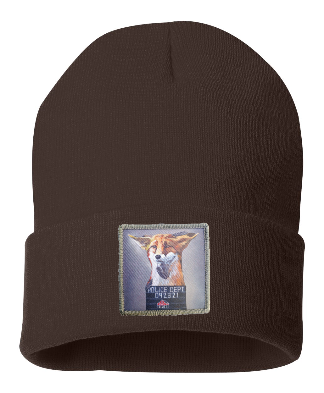 Fox Beanie Hats Flyn Costello Brown