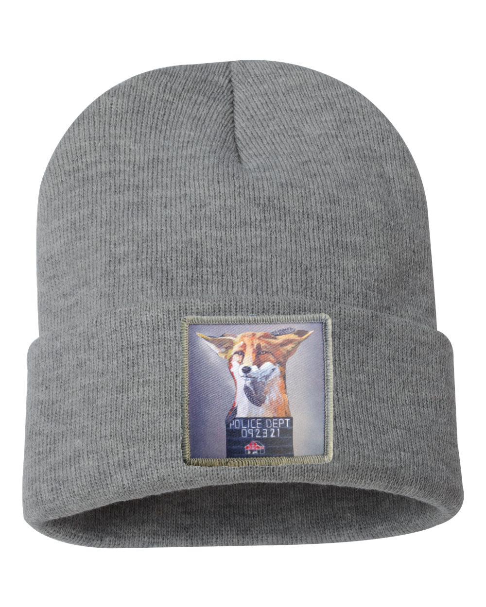 Fox Beanie Hats Flyn Costello Grey