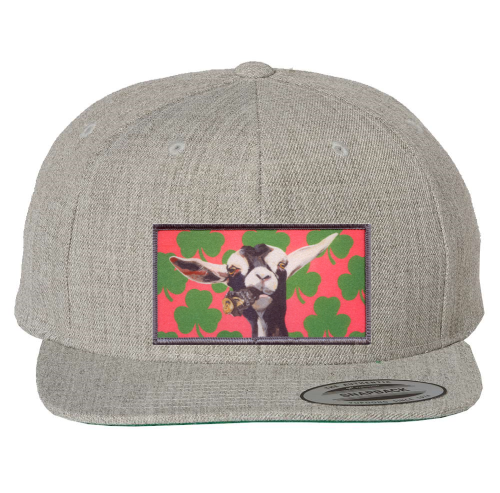 Heather Grey Snapback Hats Flyn Costello
