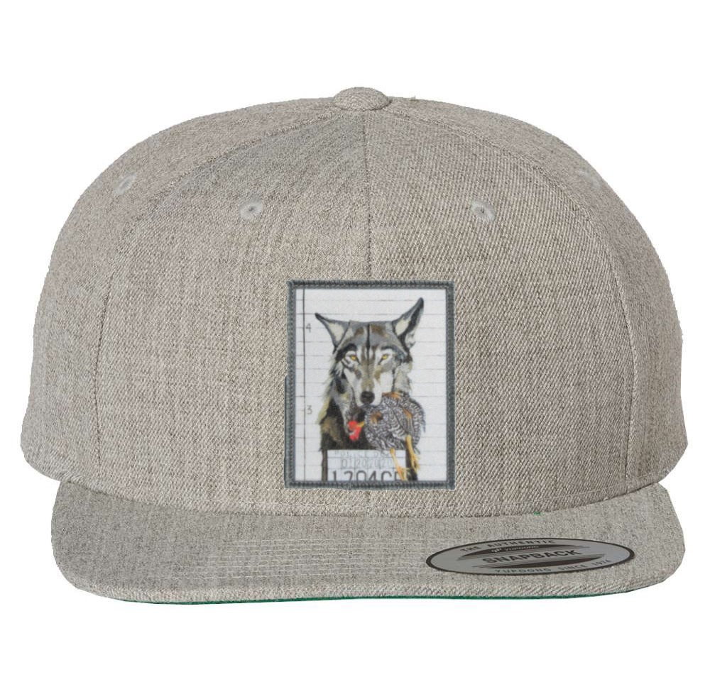 Heather Grey Snapback Hats Flyn Costello The Usual Suspects: Wolf